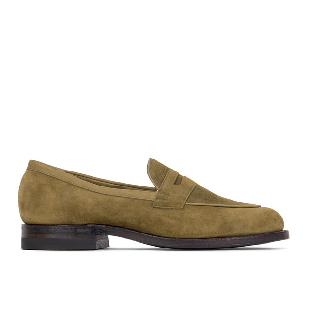 Bristol - Avocado Janus Calf Suede - VIBERG