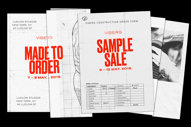 New York Made to Order & Sample Sale - VIBERG