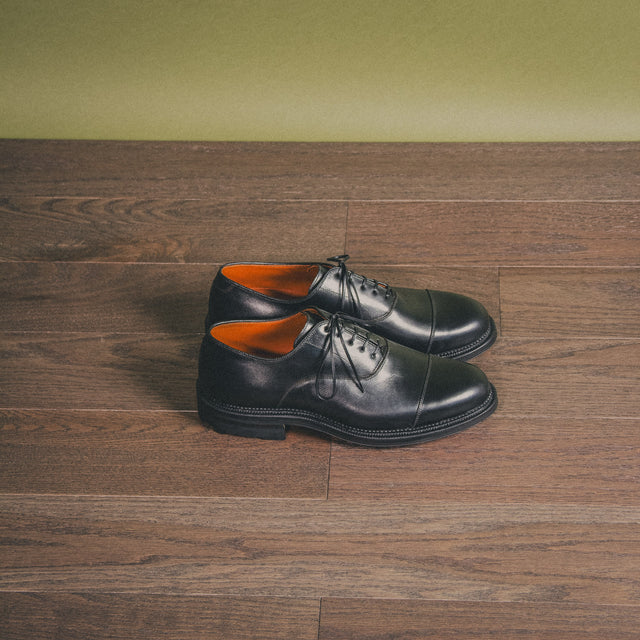 Bastion Oxford - Black French Calf