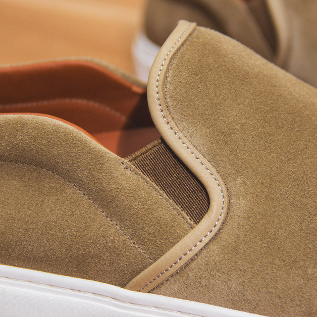 Slip On - Mojave Janus Calf Suede