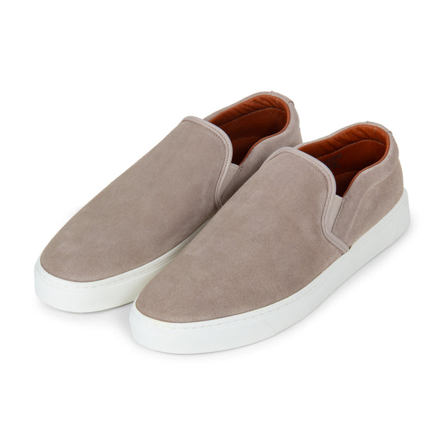 Slip On - Mist Janus Calf Suede