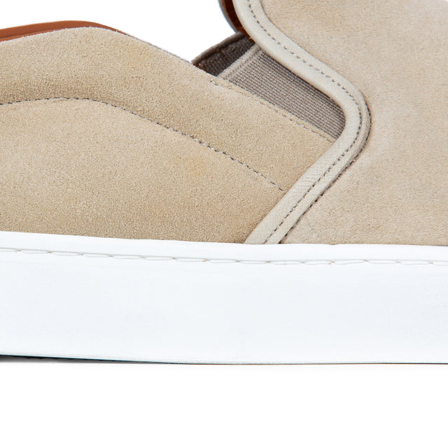 Slip On - Desert Sand Janus Calf Suede