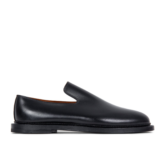 Slipper - Black French Calf - VIBERG