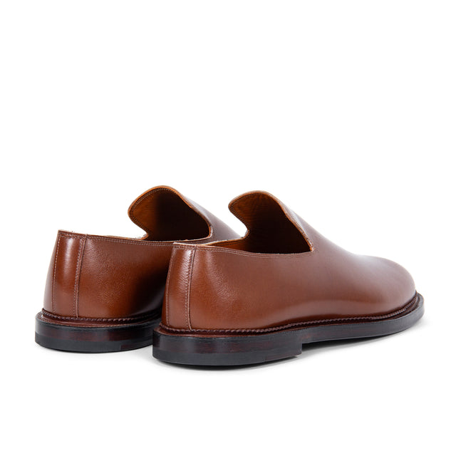 Slipper - Cognac French Calf