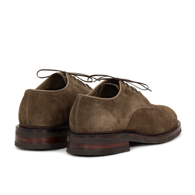 Rockland Blucher - Dark Olive Janus Calf Suede