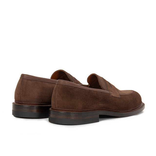 Bristol Loafer - Sepia Janus Calf Suede - VIBERG