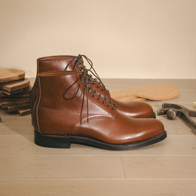 Navvy Boot™ - Cognac Vocalou Calf - VIBERG