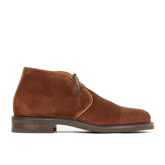 Uplands - Chestnut Janus Calf Suede - VIBERG